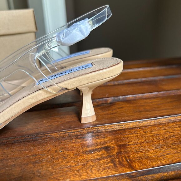 STEVE MADDEN Women's Lorah Slingback Heels - NWT - Size 6 - Picture 4 of 6